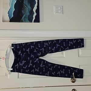 Natural Reflections Leggings Camo Blue print, Size M